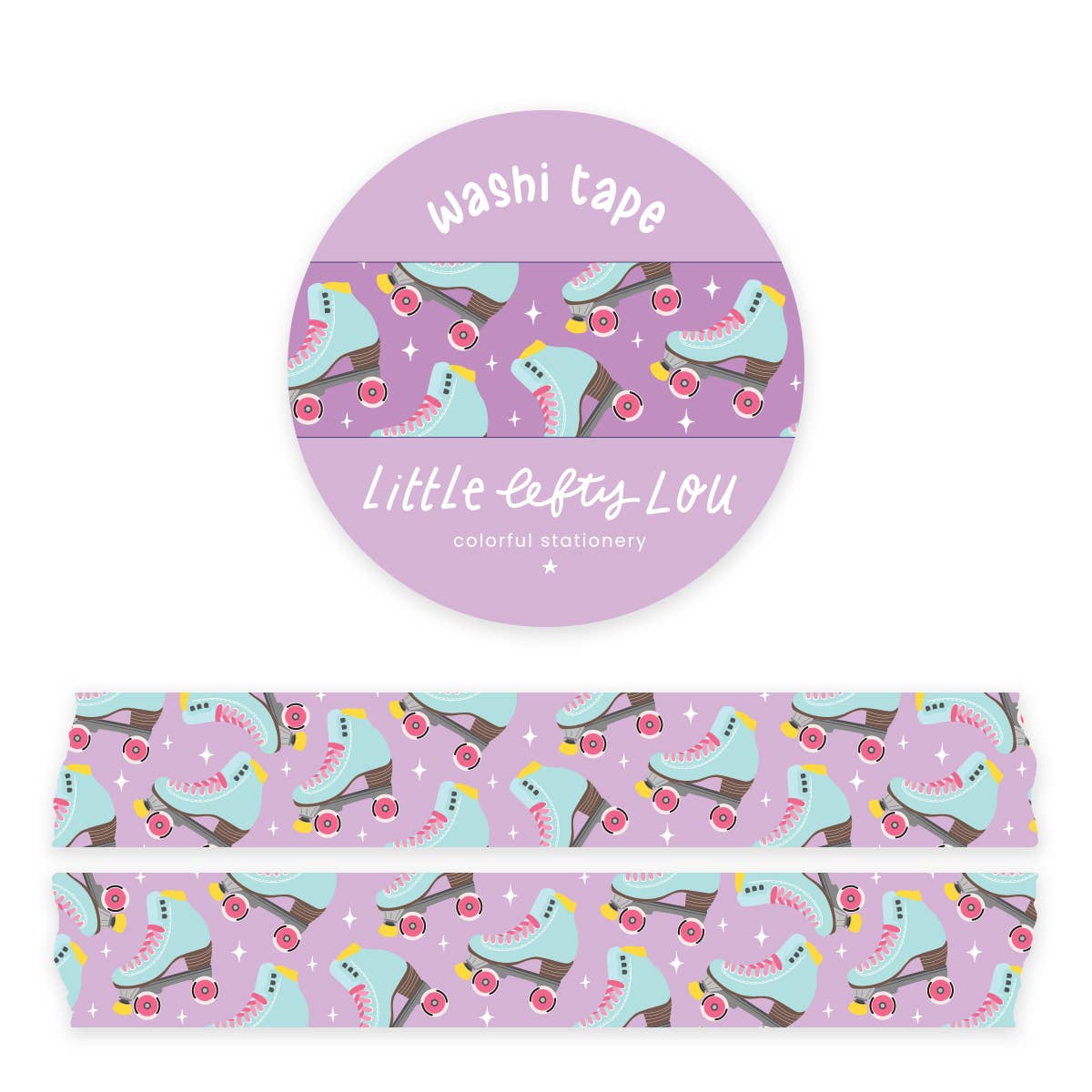 Rolschaatsen Washi Tape