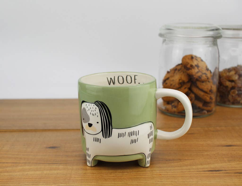 Leuke koffiemok hond
