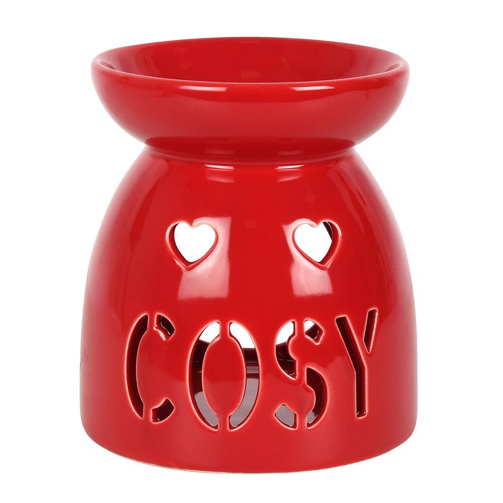 Cozy Christmas Ceramic Wax Melt Burner gift set