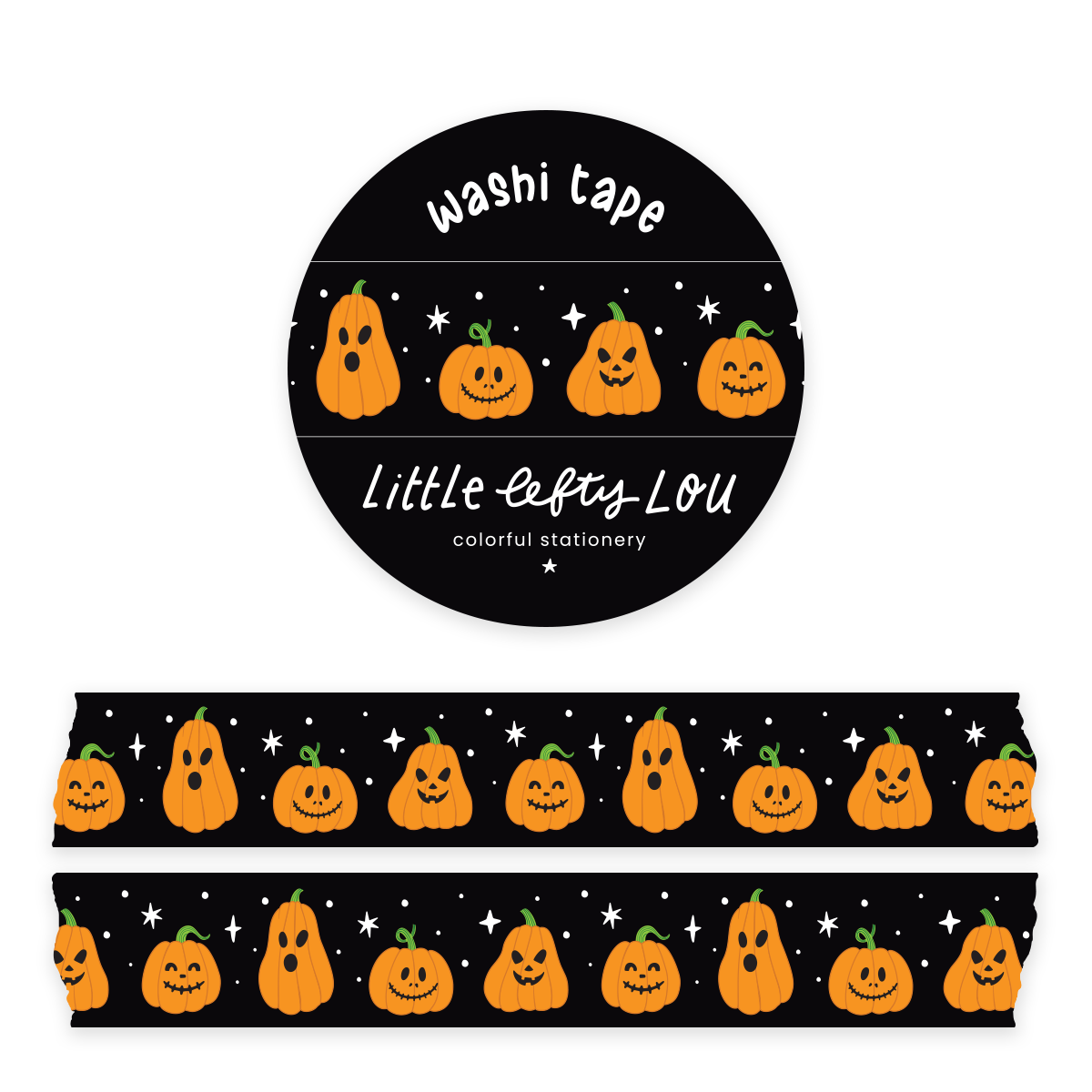 Kürbislaternen Washi Tape