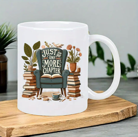 Just One More Chapter Mug
