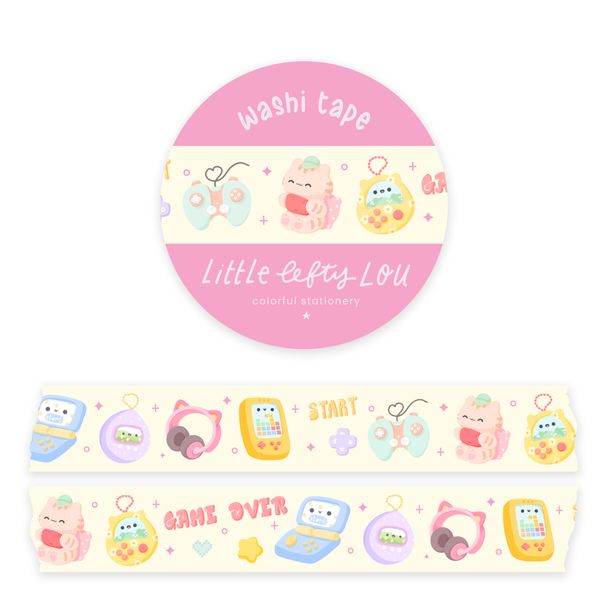Schönes Washi Tape für Gamer