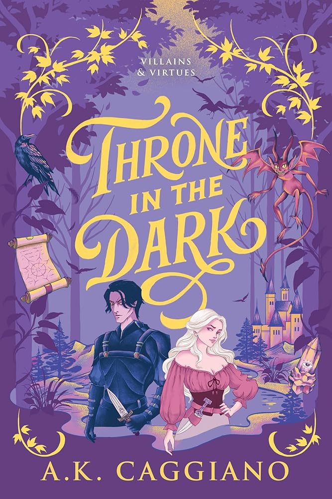 Sourcebooks Casablanca Throne in the Dark. cover image
