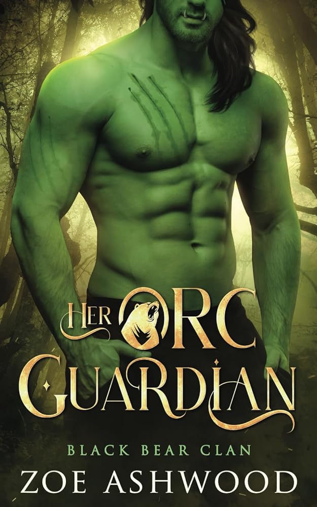 Her Orc Guardian: A Monster Fantasy Romance (Black Bear Clan) cover image