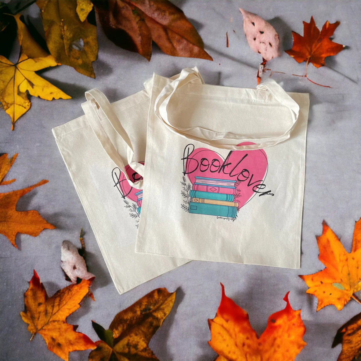 Booklover Canvas Tas