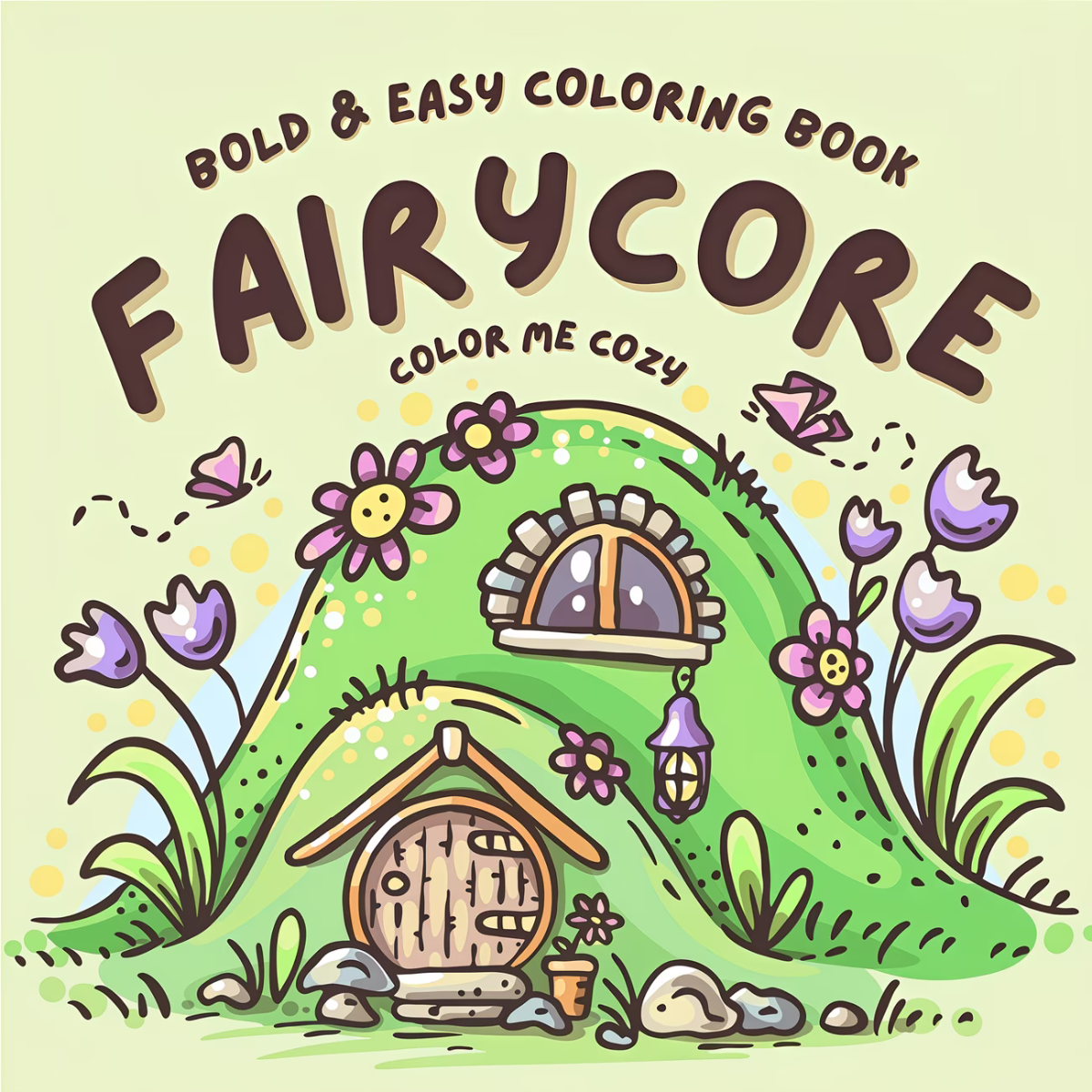 Coloring book Fairycore