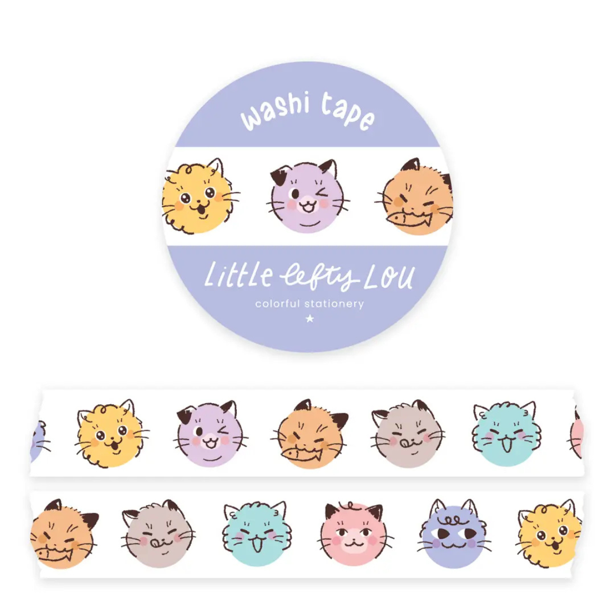 Cat Dots Washi Tape
