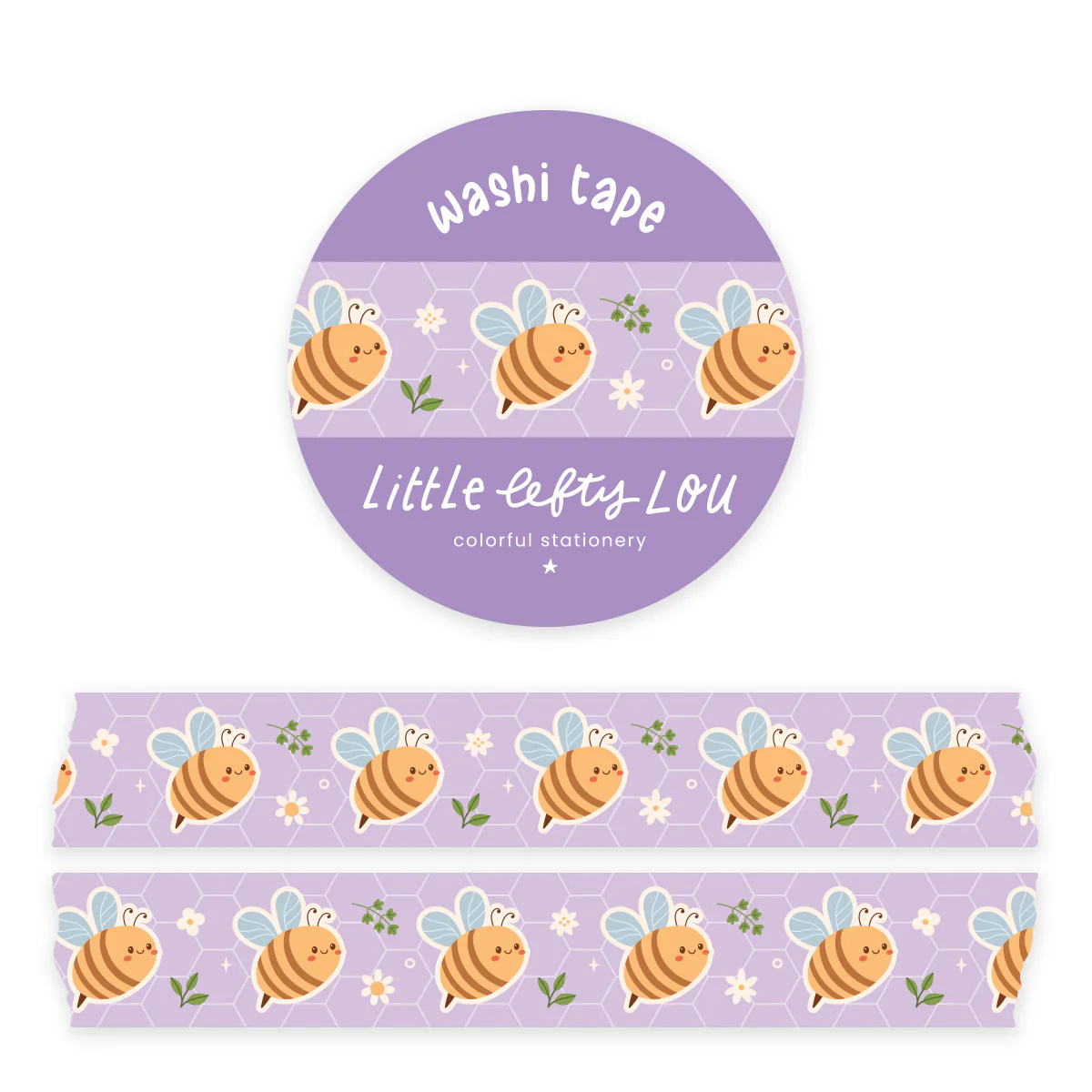 Washi Tape Bumble Bees