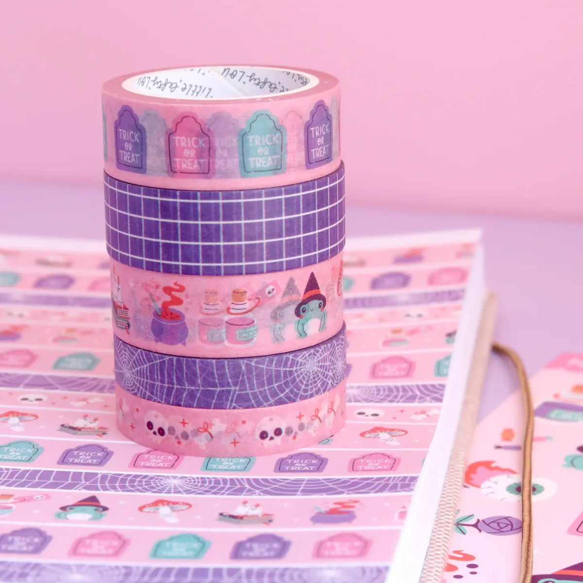 Washi Tape Pastel Gravestones