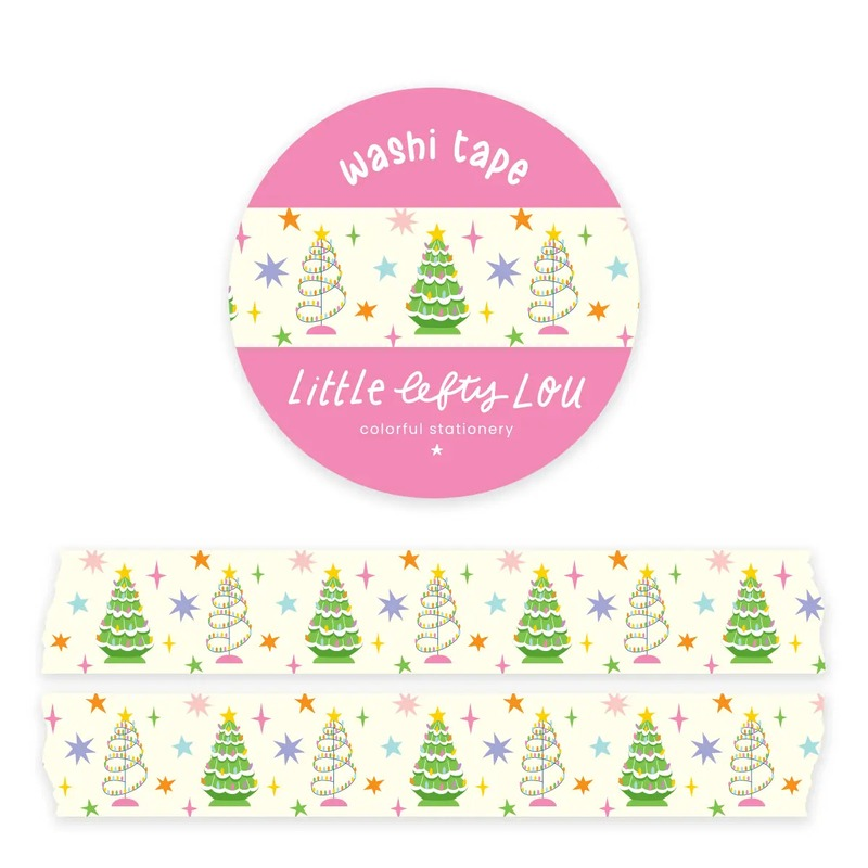 Christmas Tree Lights Washitape