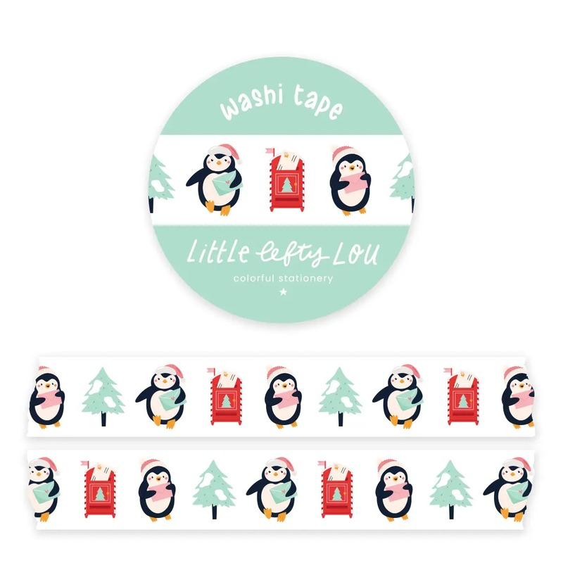 Penguin Christmas Washitape