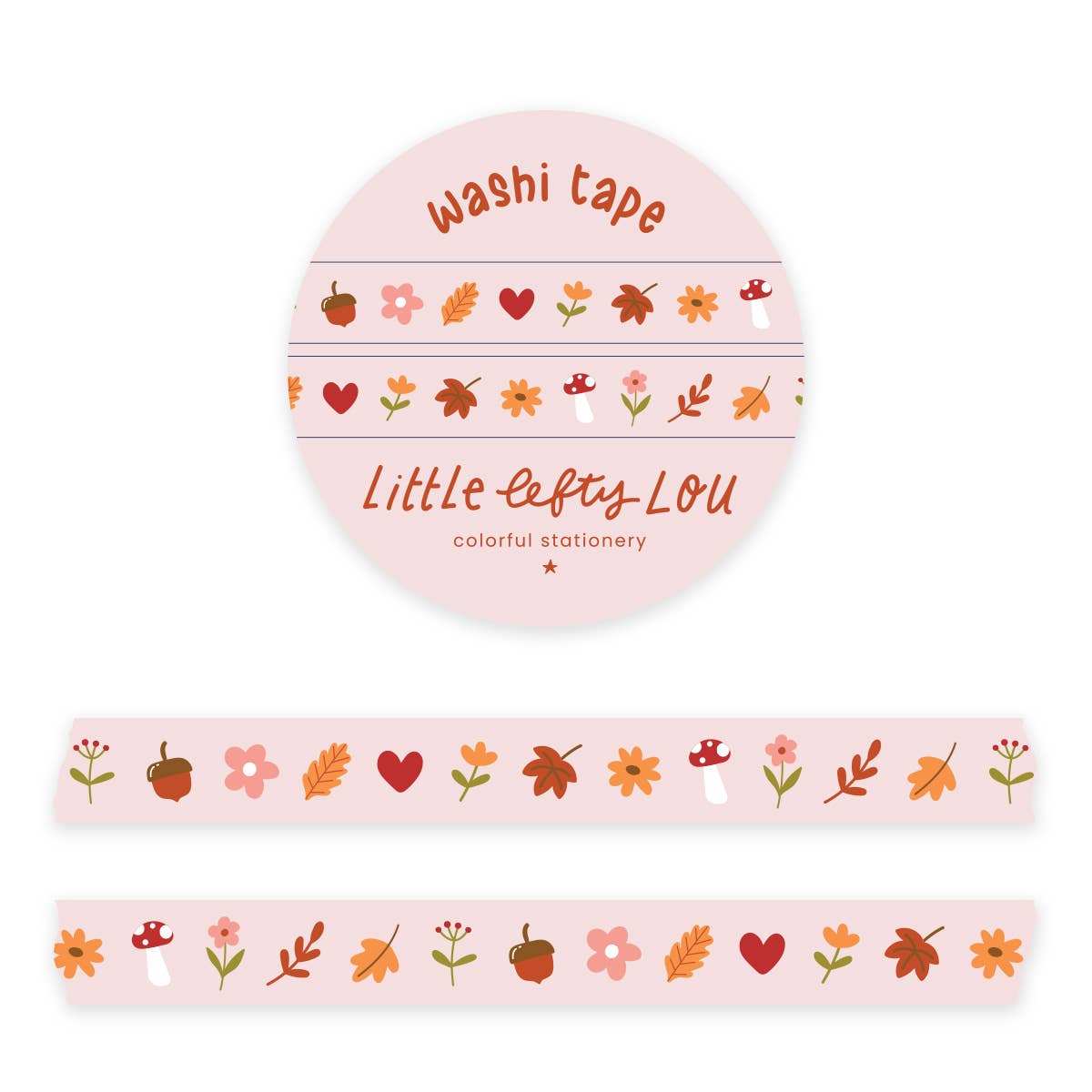 Slim washi-tape van Hygge Time