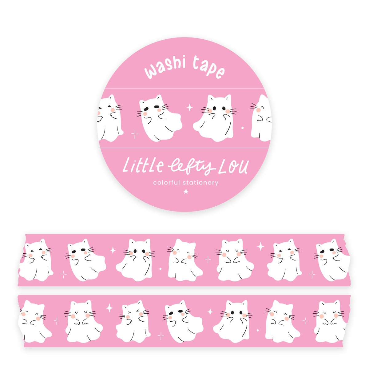 Washi-tape van Ghost Cats