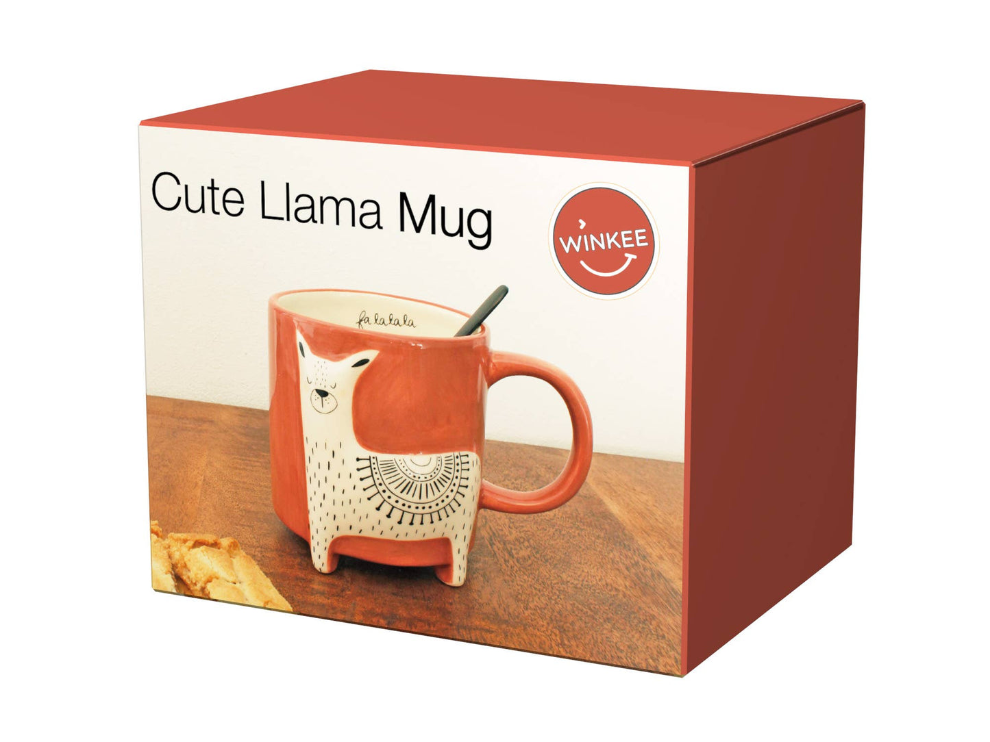 Cute Animal Lama koffiemok