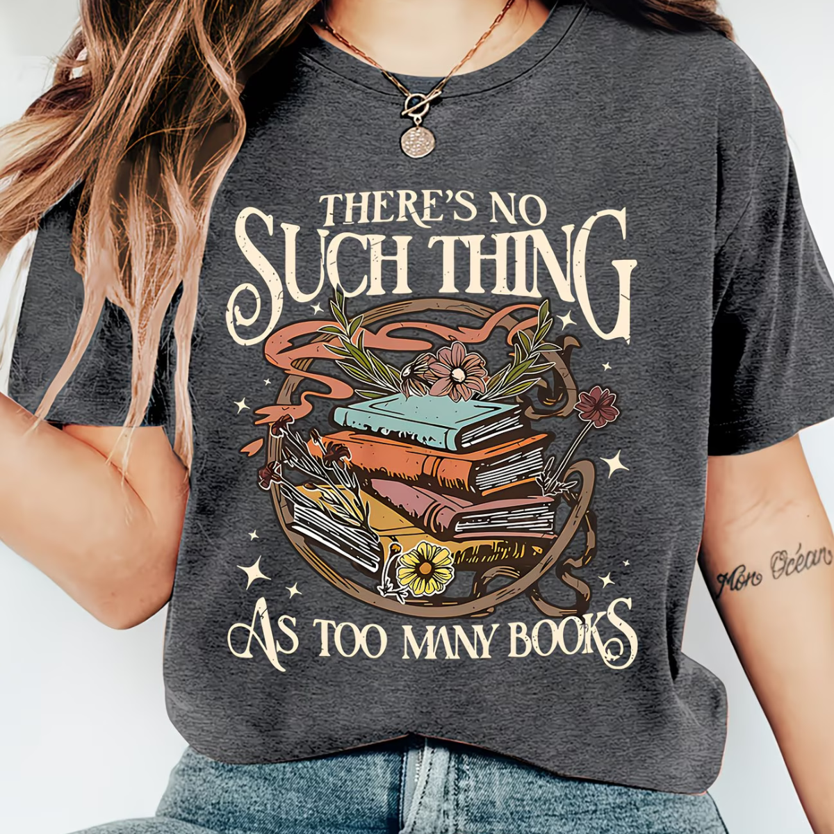 Too Many Books T-Shirt