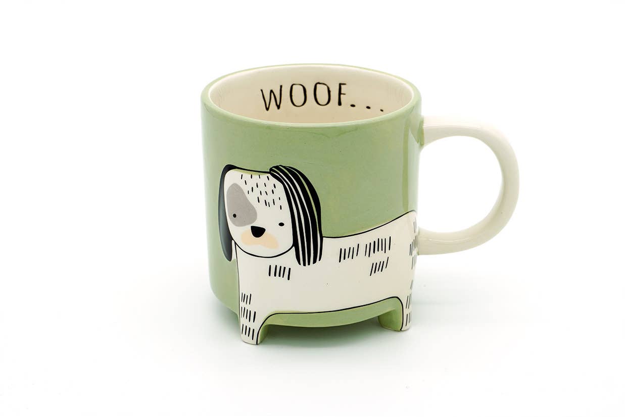 Leuke koffiemok hond