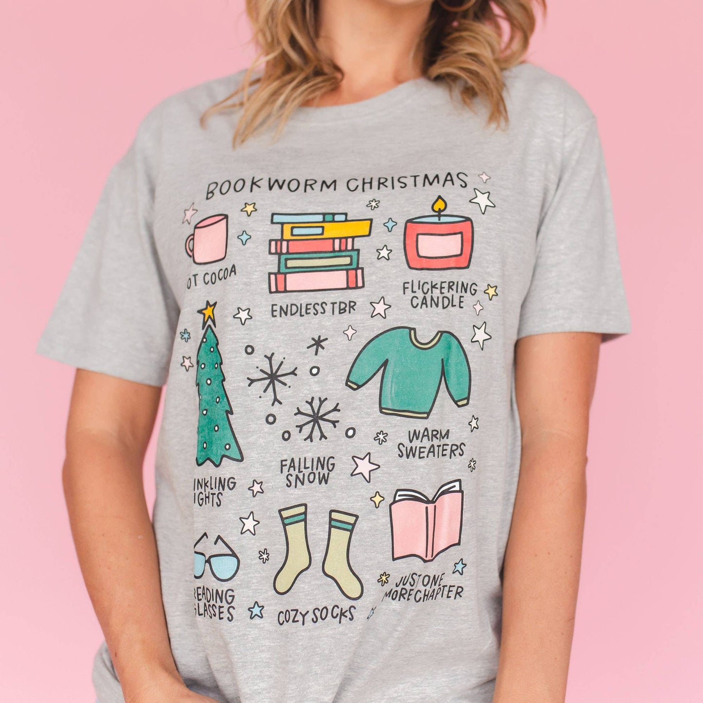 Bookworm Christmas Ash