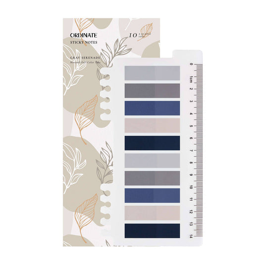 Ordinate Gray Serenade plakstroken pastel | Sticky Notes plakbriefjes