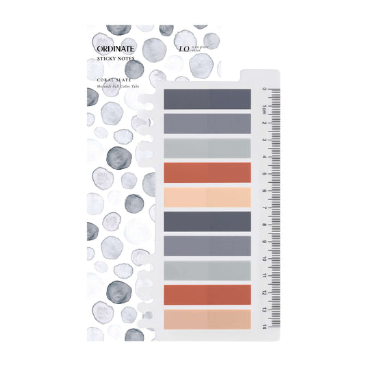 Coral Slate | Kleefstroken | plaknotities | kantoorartikelen