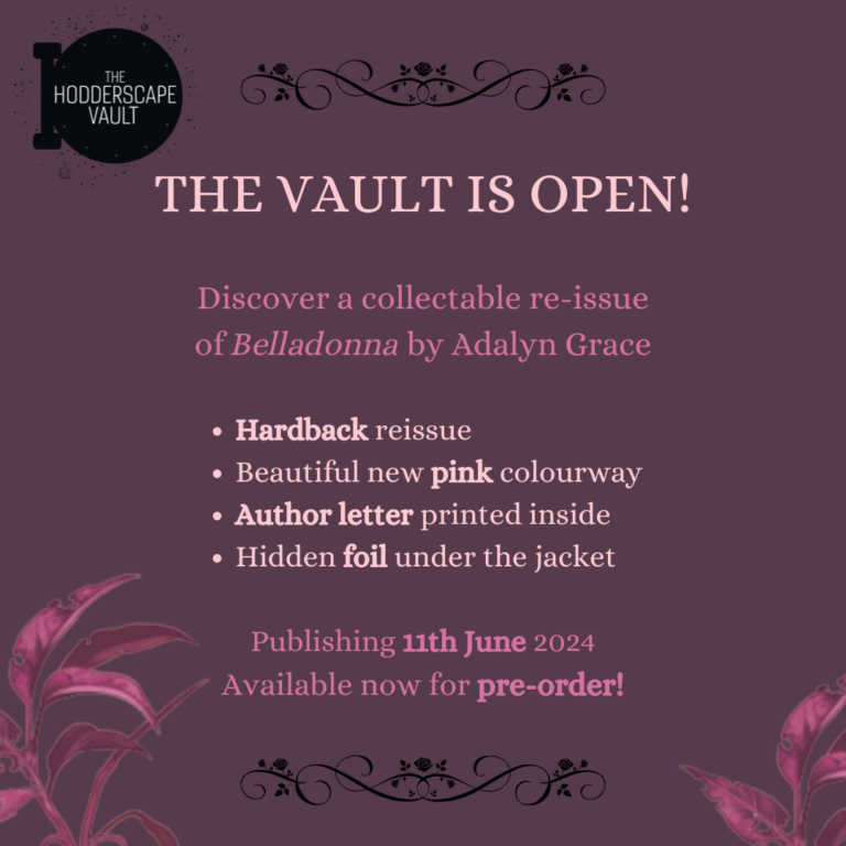 Belladonna 1: Belladonna HODDERSCAPE VAULT EDITION