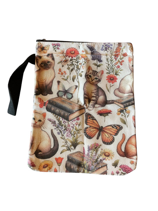 Booksleeve Library Cat