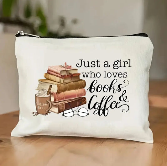 Just a Girl who loves Books & Coffee etui