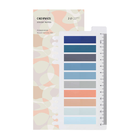 Turkoois | Kleefstroken | plaknotities | kantoorartikelen