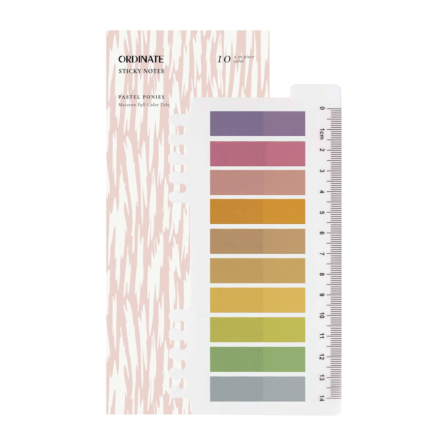 Pastelpony's | Ordinate transparante sticky notes | tabbladen | plaknotities