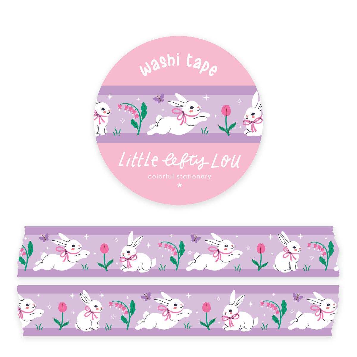 Spring Bunnies washitape