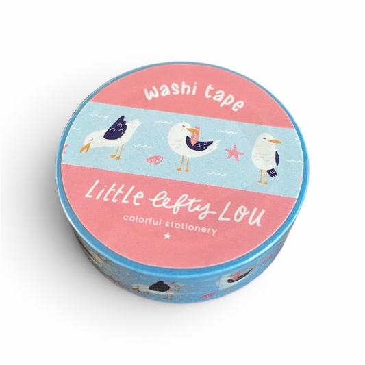 Washi Tape met Seagulls