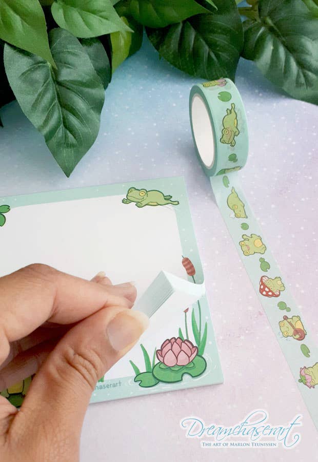 Froggy Friends memo//scheur weg memoblok