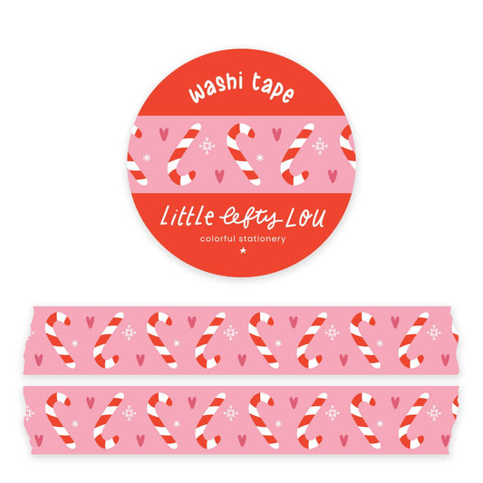 Candy Canes Washi Tape voor Kerstmis