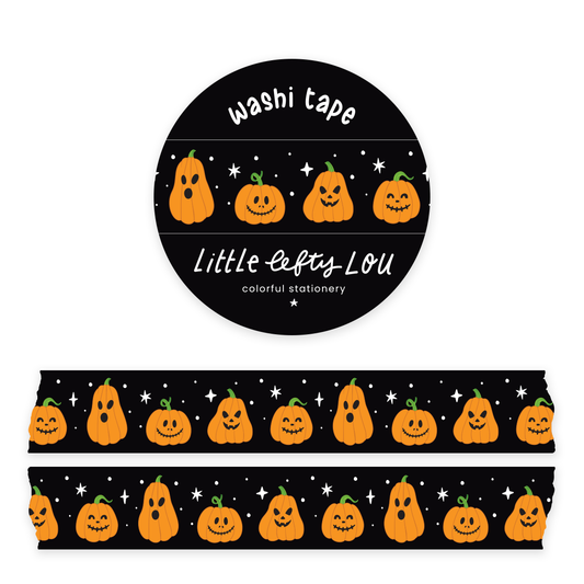 Jack-o'-lantaarns Washi Tape