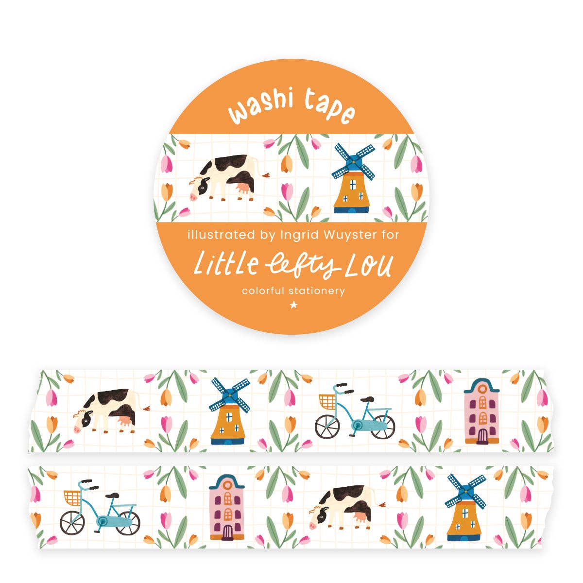 Nederlandse Fietstocht Washi Tape