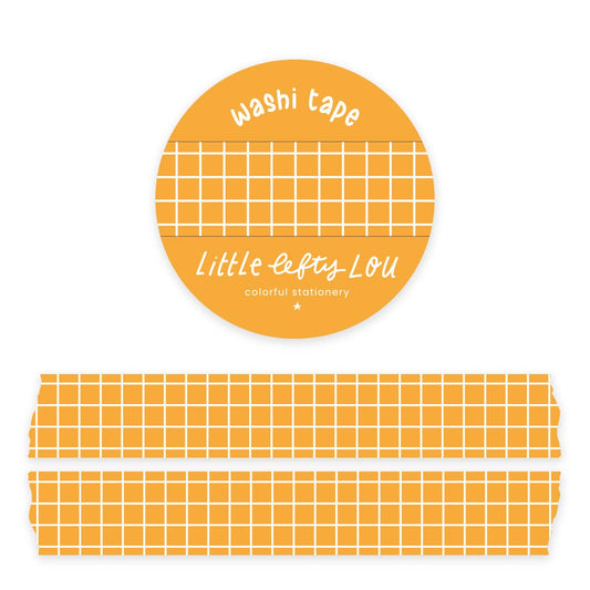 Okergele Grid Washi Tape