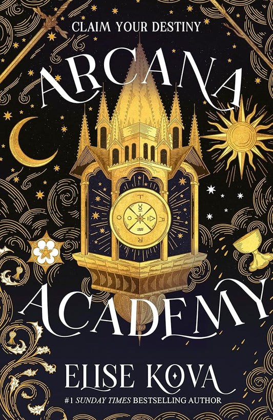 Arcana Academy: the spellbinding #1 Sunday Times bestselling enemies-to-lovers fantasy romance cover image