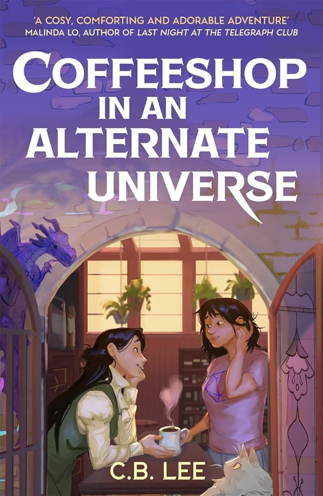 Hot Key Books Coffeeshop in an alternate universe (International Edition). cover image