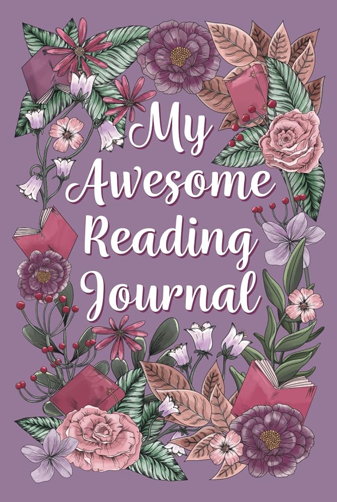 My Awesome Reading Journal: Romantic Purple cover image