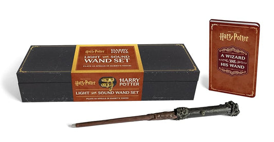 Harry Potter: Harry Potter Light and Sound Wand Set: Plays 12 Spells in Harry’s Voice! cover image