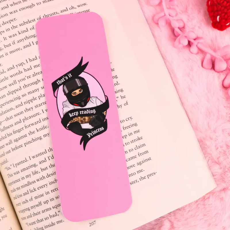 Biker Praise Bookmark