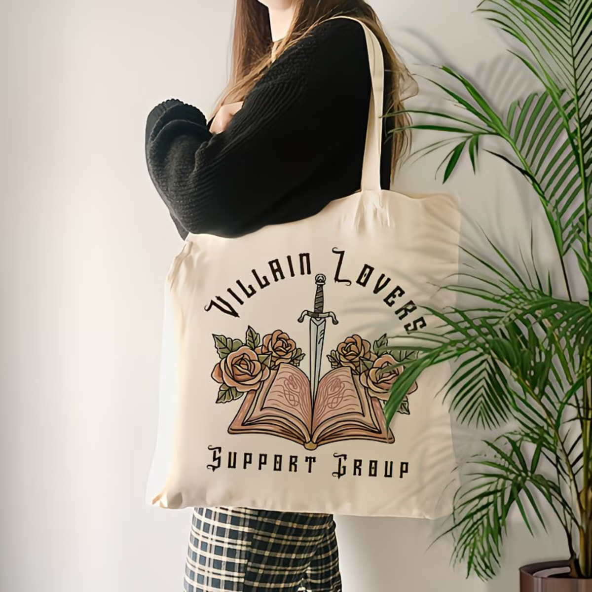 Villain Lovers Canvas Tas