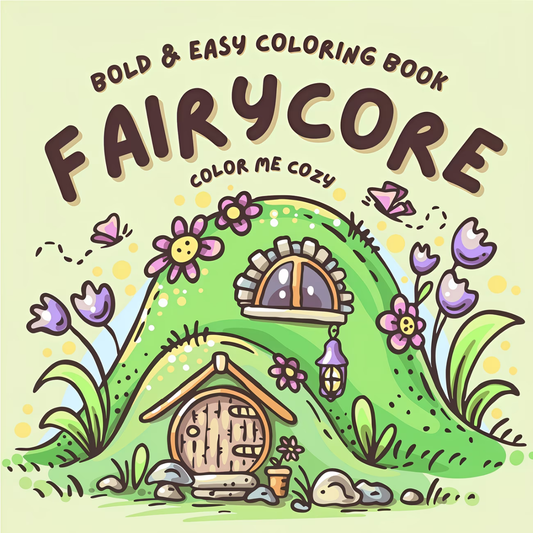 Coloring book Fairycore