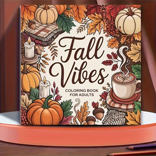 Coloring book Fall Vibes