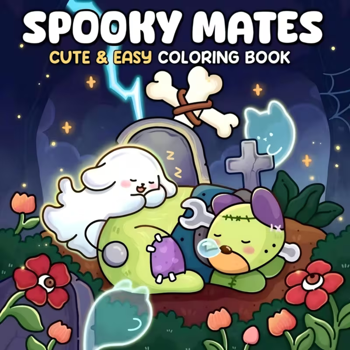 Coloring book Spooky Mates