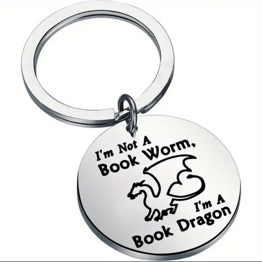 Bookdragon Sleutelhanger