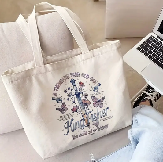 Kingfisher Linnen Tas