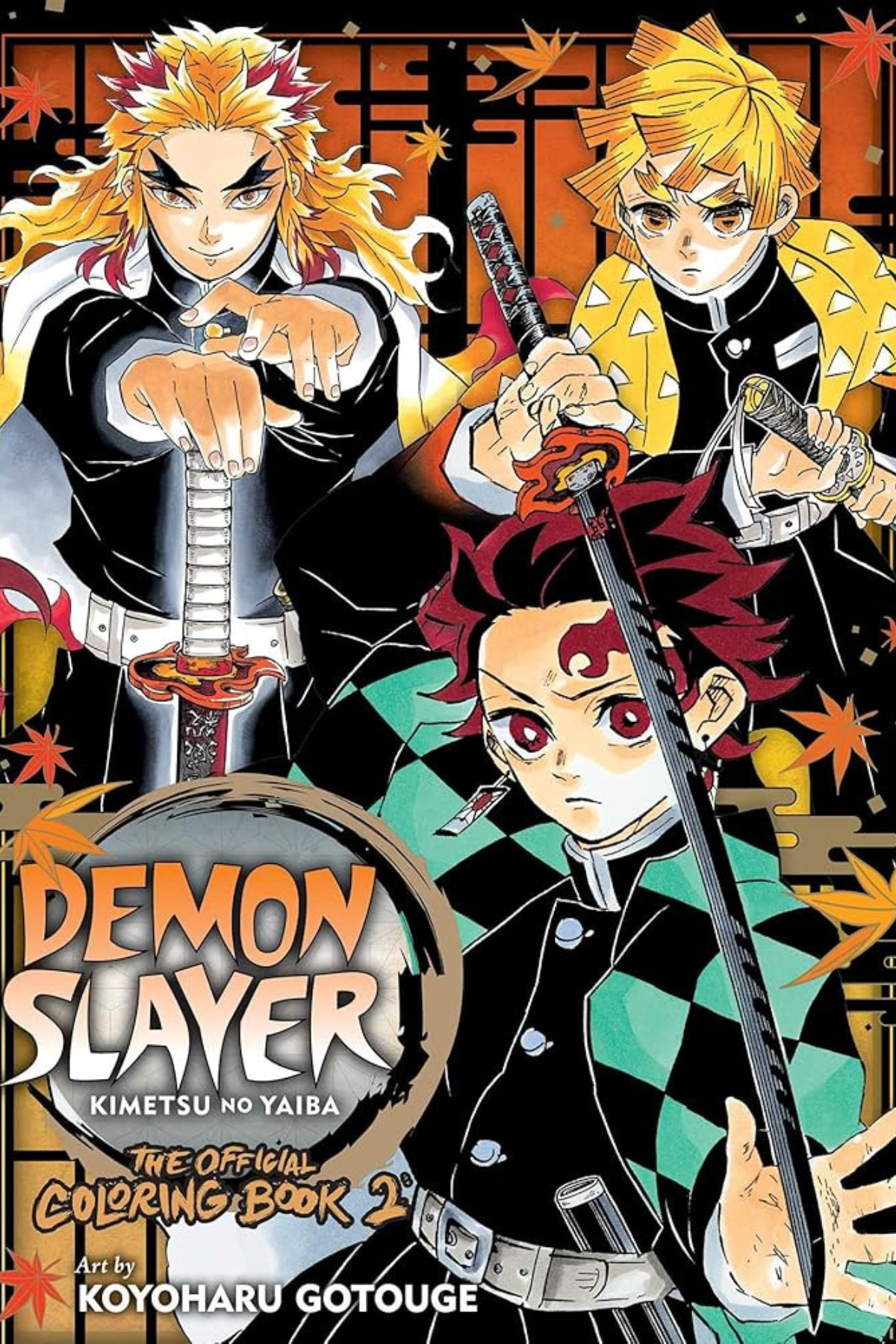 Demon Slayer: Kimetsu no Yaiba: The Official Coloring Book 2
