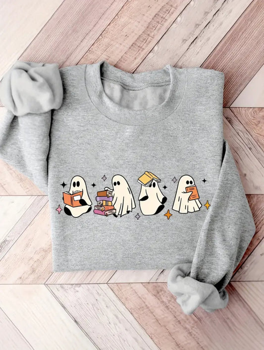 Reading ghosties Sweater