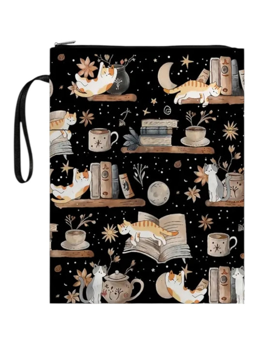 Booksleeve Cats & Books