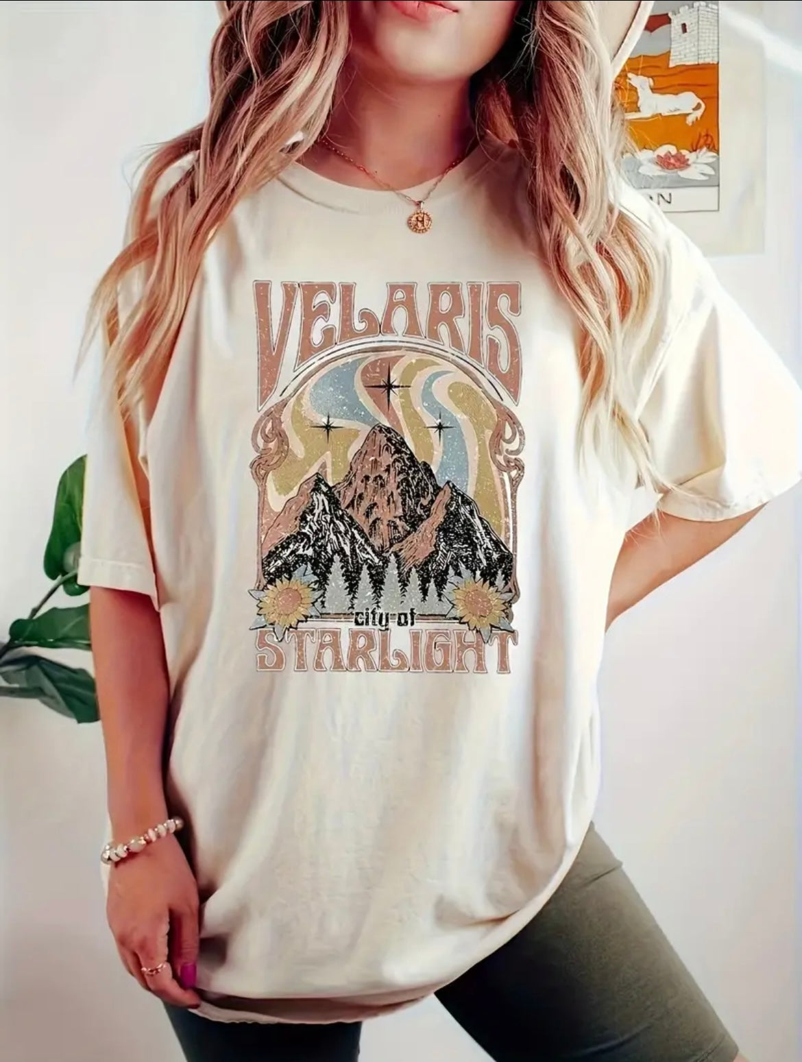 Velaris T-shirt Apricot